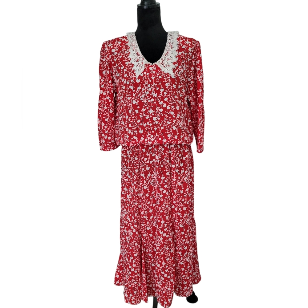 Starlo Fashions Vintage 80s Dress